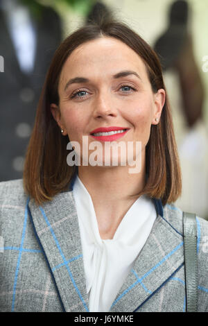 Victoria Pendleton durante l'anteprima di stampa della RHS Chelsea Flower Show presso il Royal Hospital Chelsea, Londra. Foto Stock