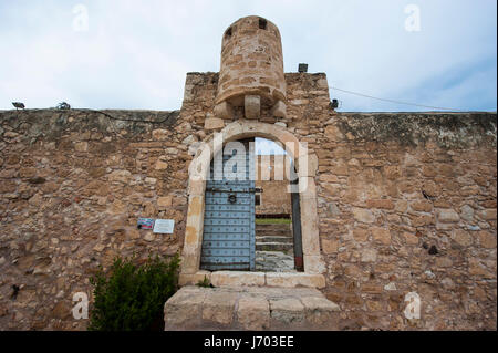 Fortezza Kazarma nella città di Sitia all'estremità nord-orientale di Creta isola , Grecia. Foto Stock