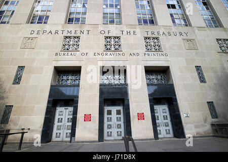 Stati Uniti bureau di incisione e stampa di Washington DC, Stati Uniti d'America Foto Stock