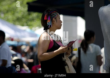 Tokyo, Giappone. 21 Maggio, 2017. Tokyo Giappone. Maggio 14, 2017. Foto di: Ramiro Agustin Vargas Tabares Credito: Ramiro Agustin Vargas Tabares/ZUMA filo/Alamy Live News Foto Stock