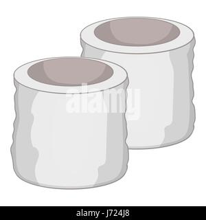 Tennis polsini icona, stile cartoon Illustrazione Vettoriale