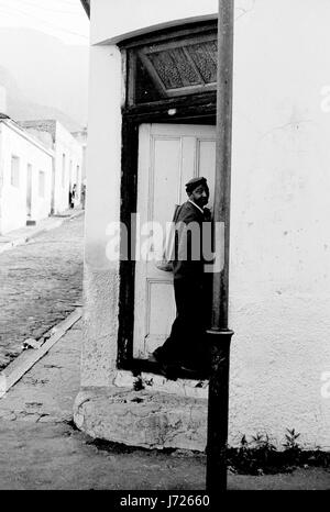 I residenti del distretto di sei Città del Capo Foto Stock