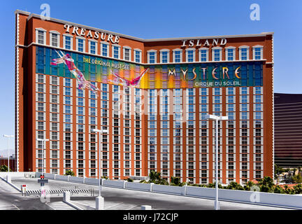 Treasure Island Hotel e Casino Foto Stock