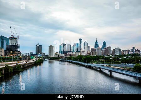 Lucernario Philadelphia - la migliore città in America a vivere nelle vicinanze. Riverview Foto Stock