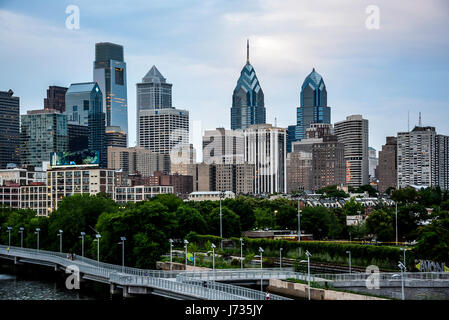 Lucernario Philadelphia - la migliore città in America a vivere nelle vicinanze. Riverview Foto Stock