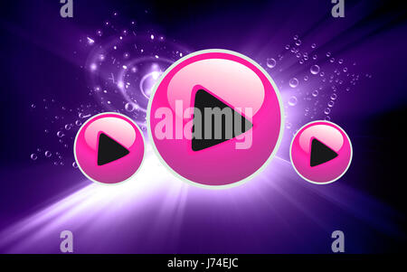 Triangolo emblema i pulsanti icona tasti pittogramma pittogramma simbolo del commercio Foto Stock