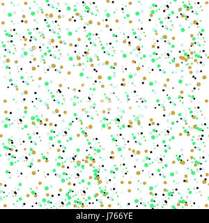 Seamless pattern astratti con puntini colorati Foto Stock