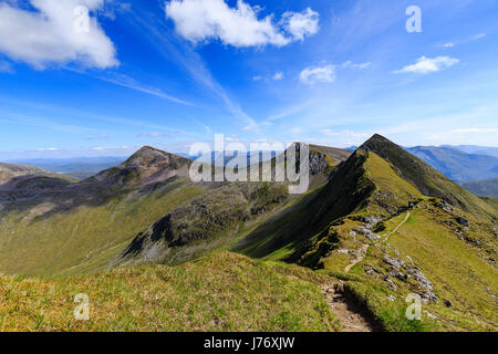 Anello di Steall, Mamores Foto Stock