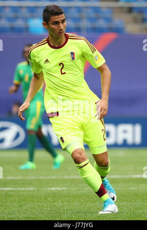 Daejeon, Corea del Sud. 23 Maggio, 2017. Williams Velasquez (VEN) Calcio/Calcetto : 2017 FIFA U-20 World Cup Group B match tra Venezuela 7-0 Vanuatu a Daejeon World Cup Stadium di Daejeon, Corea del Sud . Credito: Sho Tamura AFLO/sport/Alamy Live News Foto Stock