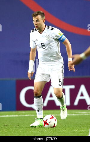 Daejeon, Corea del Sud. 23 Maggio, 2017. Benedikt Gimber (GER) Calcio/Calcetto : 2017 FIFA U-20 World Cup Group B match tra il Messico 0-0 Germania a Daejeon World Cup Stadium di Daejeon, Corea del Sud . Credito: Sho Tamura AFLO/sport/Alamy Live News Foto Stock