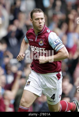 KEVIN NOLAN festeggia il West Ham United V Fulham FC UPTON PARK London Inghilterra 01 Settembre 2012 Foto Stock