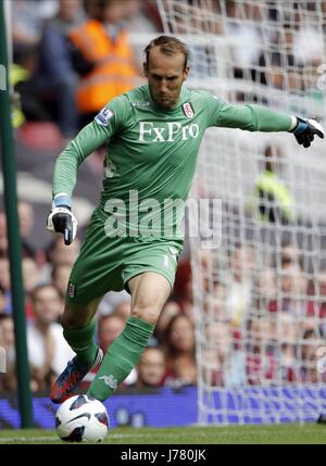 MARK SCHWARZER Fulham FC UPTON PARK London Inghilterra 01 Settembre 2012 Foto Stock