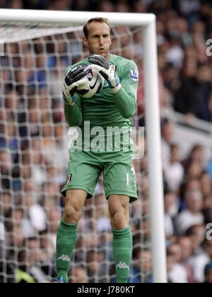 MARK SCHWARZER Fulham FC UPTON PARK London Inghilterra 01 Settembre 2012 Foto Stock