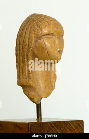 Venere di Brassempouy - Palaeolitic superiore figurina (replica/cast) Foto Stock