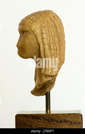 Venere di Brassempouy - Palaeolitic superiore figurina (replica/cast) Foto Stock