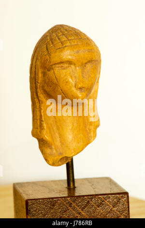 Venere di Brassempouy - Palaeolitic superiore figurina (replica/cast) Foto Stock