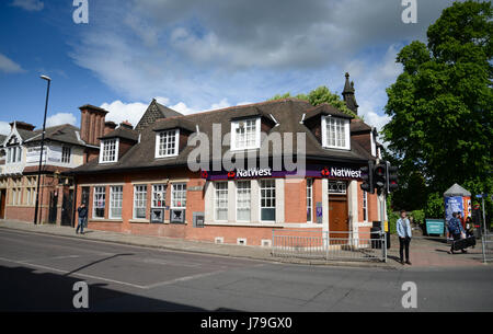 NatWest Bank ramo su Otley Road a Leeds Foto Stock