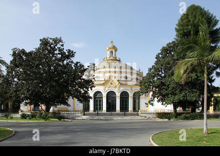 Lope de Vega teatro Teatro Lope de Vega in stile barocco teatro edificato per l'Esposizione Iberoamericana del 1929 a Siviglia Spagna Foto Stock