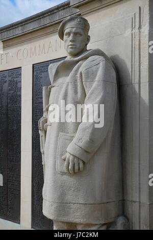 Plymouth Memoriale Navale, Plymouth Hoe, devon Foto Stock