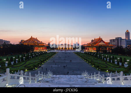 National Chiang Kai-shek Memorial Hall di Taipei Taiwan Foto Stock