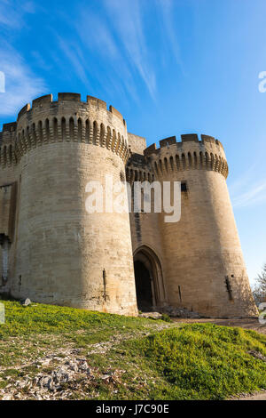 Le Fort Saint-André sur le Mont Andaon.Villeneuve-lès Avignon Gard Paca Francia Foto Stock