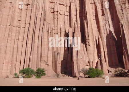 Catedral, roccia in Talampaya National Park, Argentina Foto Stock