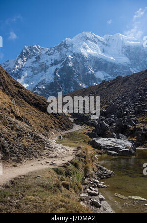 Salkantay Trek Foto Stock