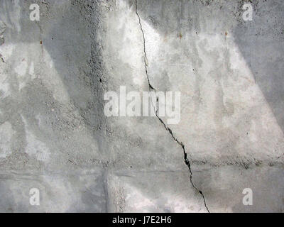 Stufa cemento armato recinto. Grigio muro di cemento. Texture di sfondo Foto Stock