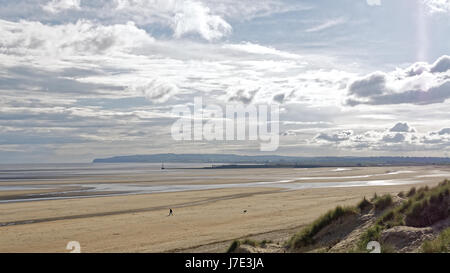 Camber Sands, campanatura, East Sussex, Regno Unito Foto Stock