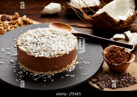 Cheesecake Chcolate Foto Stock