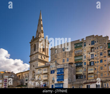 San Paolo Cattedrale Anglicana di La Valletta, Malta Foto Stock