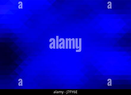 Blu scuro geometrica astratta sfondo con righe di triangoli Illustrazione Vettoriale