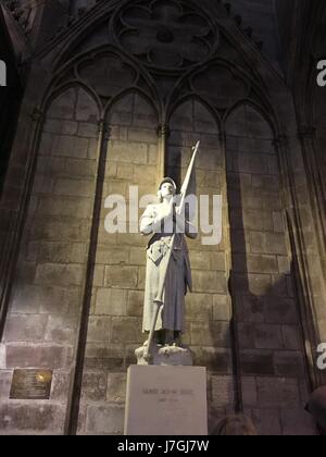 La cattedrale di Notre Dame - Parigi, Francia Foto Stock