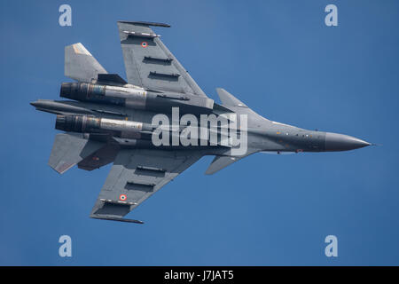 Sukhoi SU-30 MKI Indian Airforce Fighter Jet Foto Stock