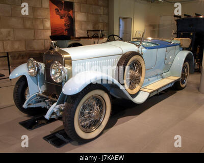 1924 Hispano Suiza H6B milioni Guiet Dual Phaeton cruscotto Foto Stock