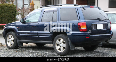 2003 2005 Jeep Grand Cherokee posteriore limitata Foto Stock