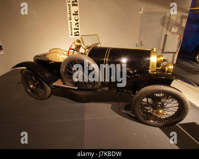 1913 Bugatti 18 SportsTwo posti Bess nero p2 Foto Stock