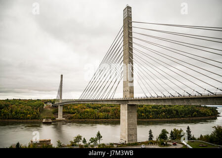 Penobscot Narrows Bridge Foto Stock