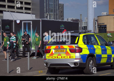 Glasgow, Scotland, Regno Unito. 25 Maggio, 2017. Coppa europea di vincere "celebrare "67 LIVE" evento il SSE Idro un luogo simile alla tragedia di Manchester il credito del sito: gerard ferry/Alamy Live News Foto Stock