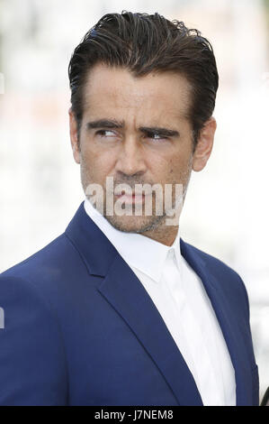 Cannes, Frankreich. Xxiv Maggio, 2017. Colin Farrell presso la "ingannato/Die Verführten' photocall durante il settantesimo Cannes Film Festival presso il Palais des Festivals il 24 maggio 2017 a Cannes, Francia | Verwendung weltweit/picture alliance Credit: dpa/Alamy Live News Foto Stock