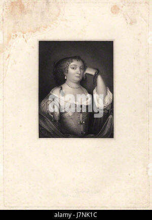 Anne Hyde, duchessa di York da John Samuel Agar, dopo Harold Piega, dopo Sir Peter Lely Foto Stock