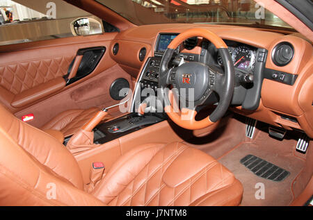 2012 Nissan GT R egoista interno Foto Stock