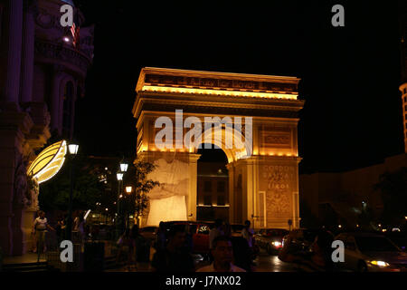 Arco 2012.09.08.202622 Unità Paris Las Vegas Nevada Foto Stock