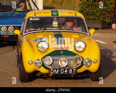 1959 Austin Healey sprite MkI Cabrio pic2 Foto Stock