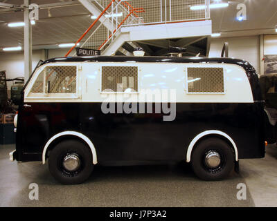 1950 DAF A10, Politie Eindhoven in het Daf Museum pic 10 Foto Stock