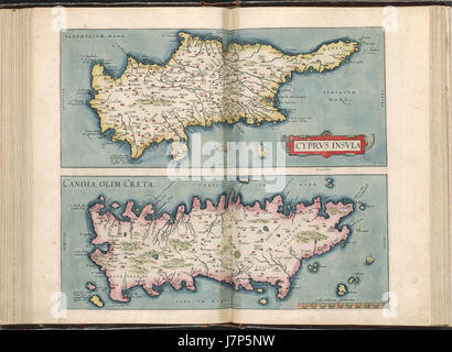 Atlas Ortelius KB PPN369376781 072AV 072br Foto Stock