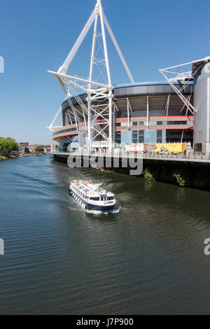 Principato Sports Stadium Cardiff Wales, Regno Unito Foto Stock