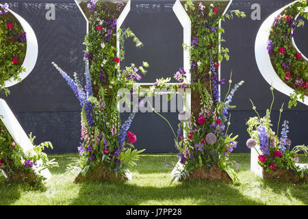 RHS Chelsea Flower Show 2017 mostrano giardini Foto Stock