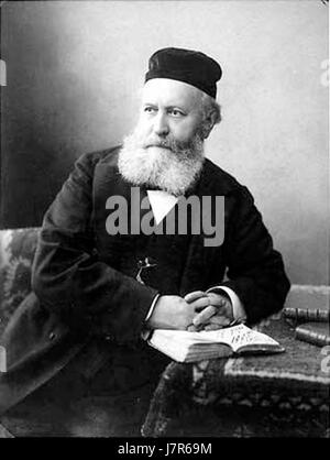 Charles Gounod era un compositore francese noto per le sue opere, in particolare "Faust" e "RomÃ©o et Juliette". La sua musica è una parte fondamentale del romanticismo francese del XIX secolo, mescolando melodie liriche con profondità emotiva. Foto Stock