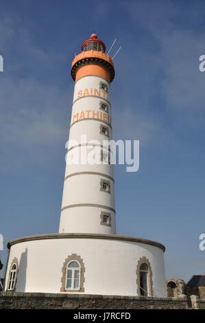 29 Plougonvelin, la Pointe Saint-Mathieu, le Phare Foto Stock